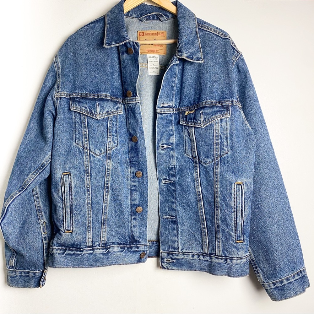 Vintage 90s Y2K Levi Strauss Jean Denim Jacket Size Medium